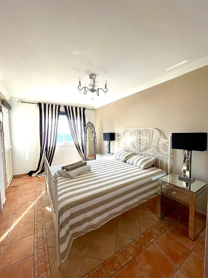 Amazing View El Medano Villa In With Jacuzzi Spain
